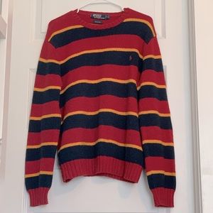 STRIPED POLO RALPH LAUREN SWEATER